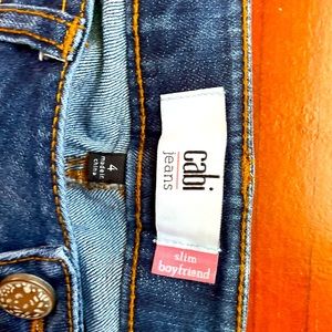 Cabi slim boyfriend jeans